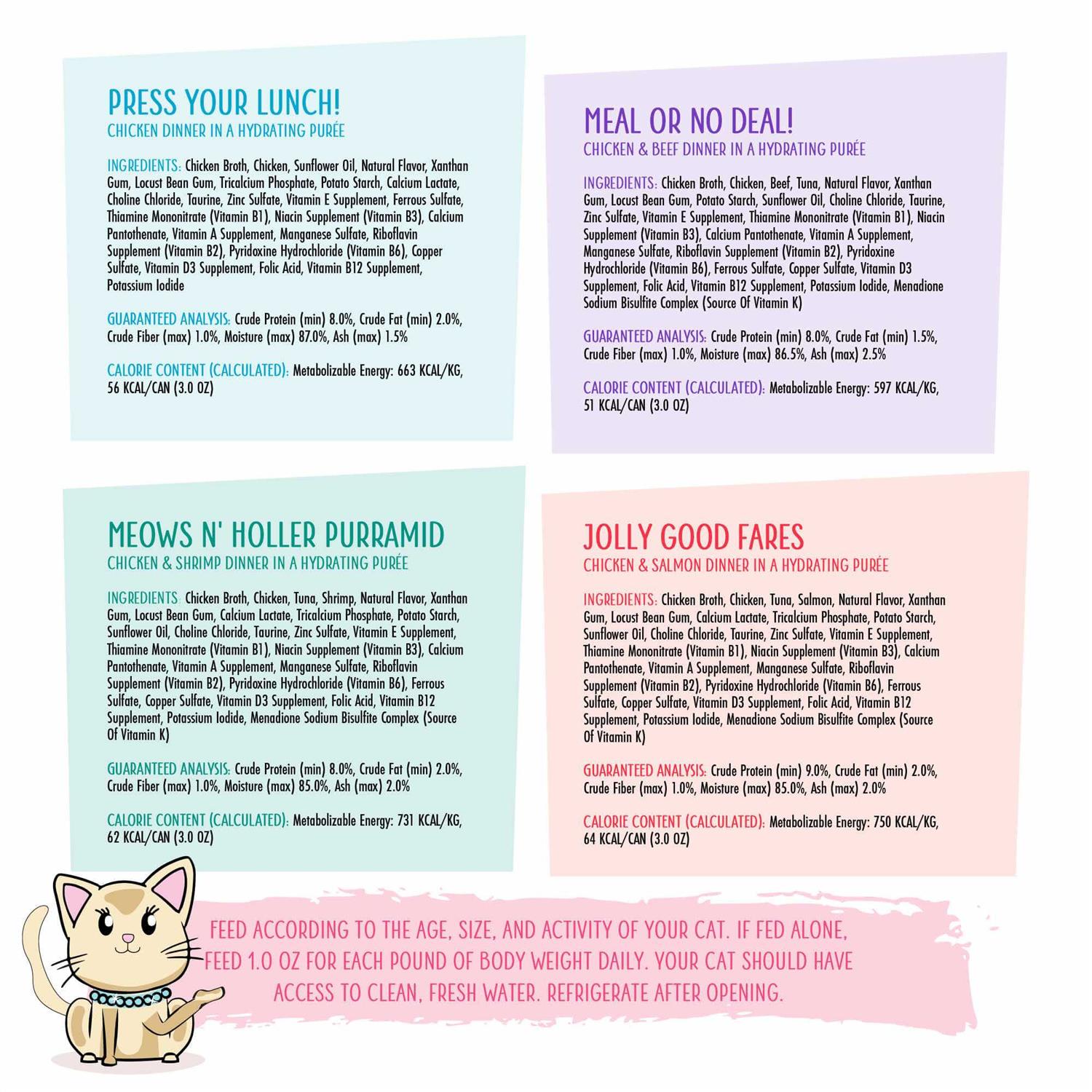 Weruva Suppertime Sweepstakes Pate Variety Pack Canned Cat Food