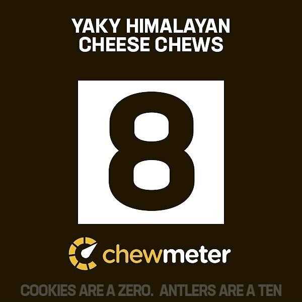 Chewmeter Himalayan Yaky Yak Cheese Dog Chew