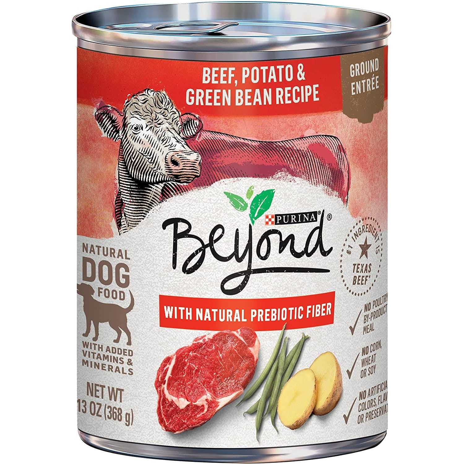 Purina Beyond Grain Free Beef Potato & Green Bean Recipe Ground Entree Adult Wet Dog Food 13 Ounce