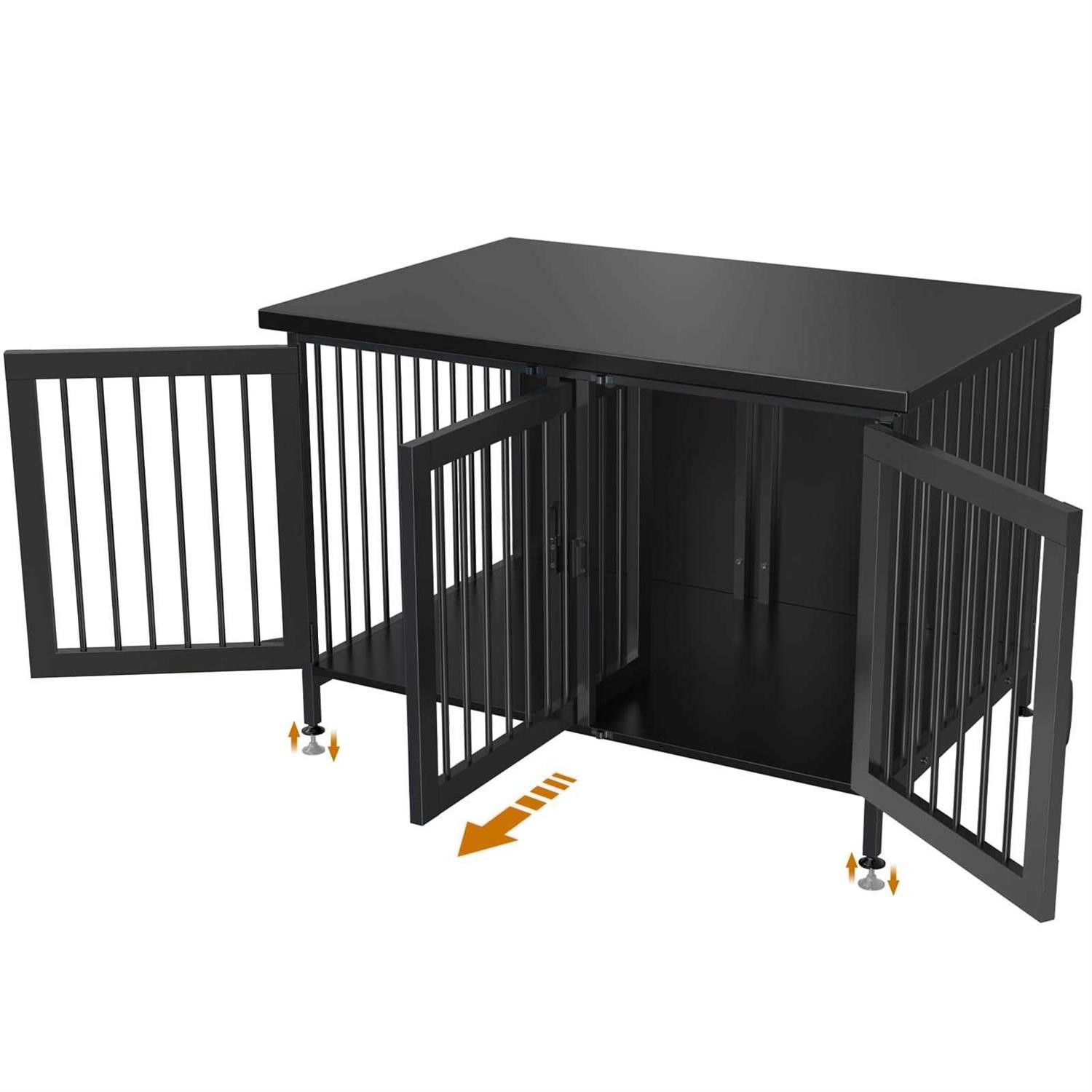 Gdlf Double Dog Crate with Divider for 1 or 2 Dogs