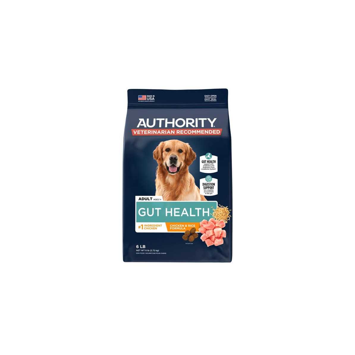 Authority Gut Health Adult Dry Dog Food