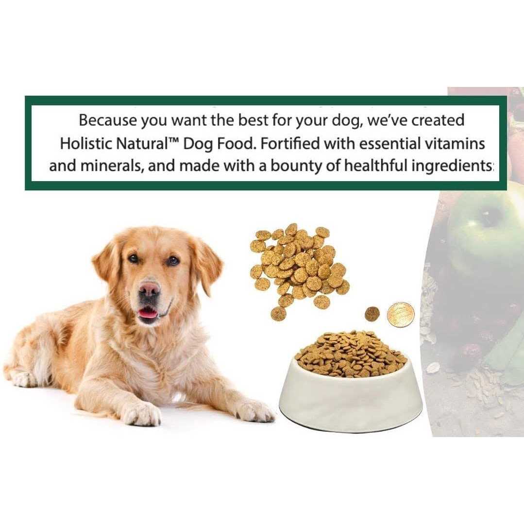 Bench & Field Holistic Natural Adult Dry Dog Food, Chicken Meal and Brown Rice Recipe 6.6 lb Bag