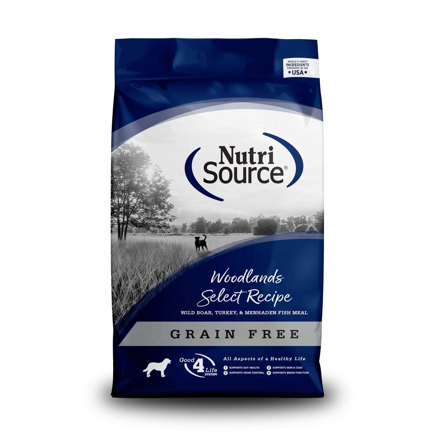 NutriSource Grain-Free Woodlands Select Dry Dog Food