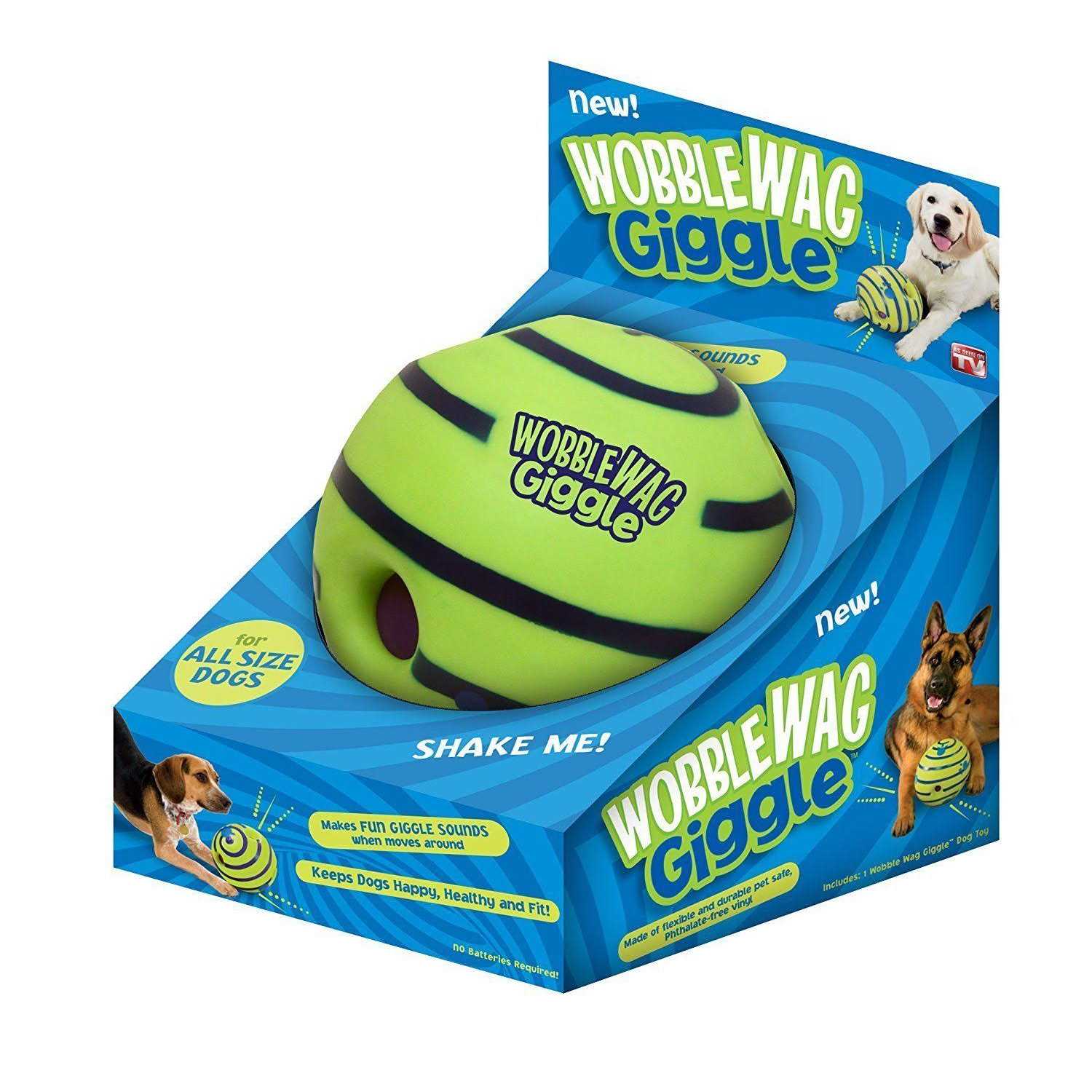 Wobble Wag Giggle Ball Dog Toy