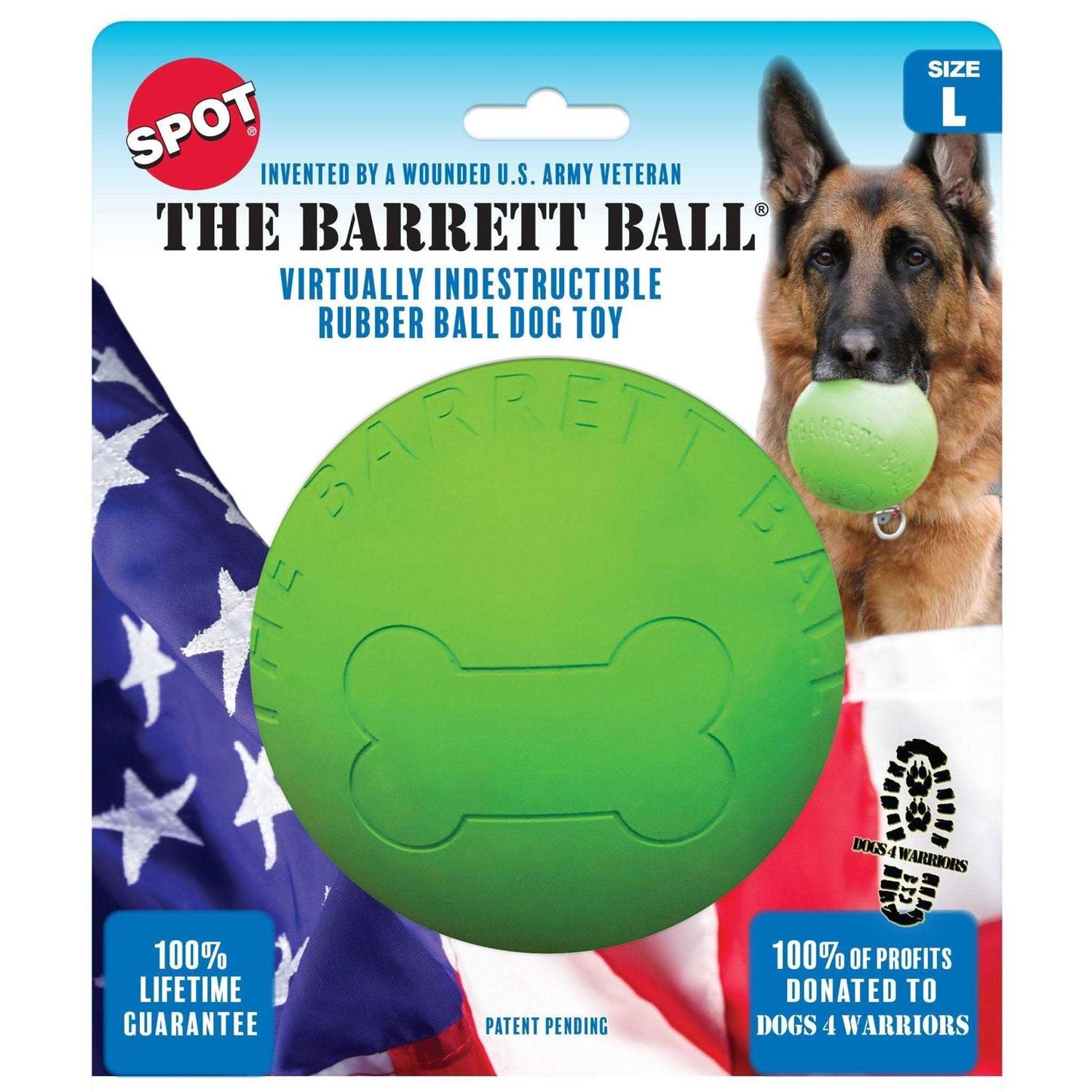 Spot Barrett Ball Dog Toy