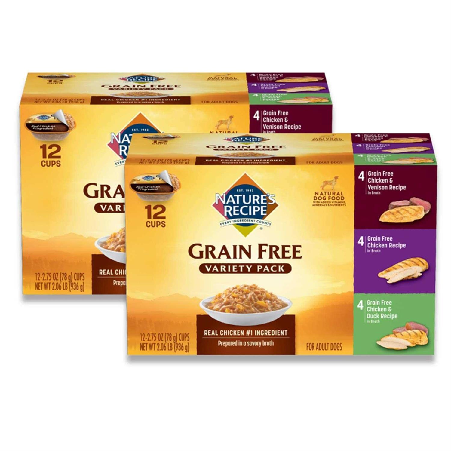 Nature’s Recipe Grain Free Wet Dog Food