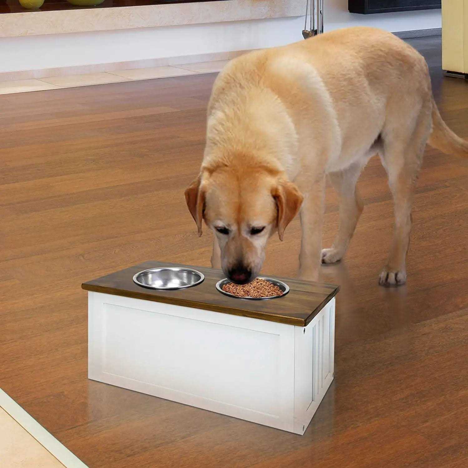 Casual Home Pet Feeder Storage Stand