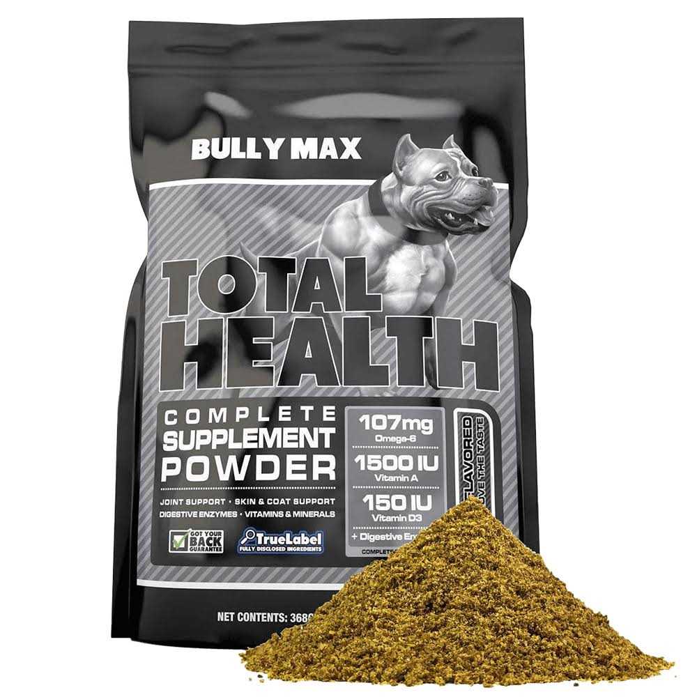 Bully Max 7-in-1 Dog Supplement 7 Powerful Health Benefits