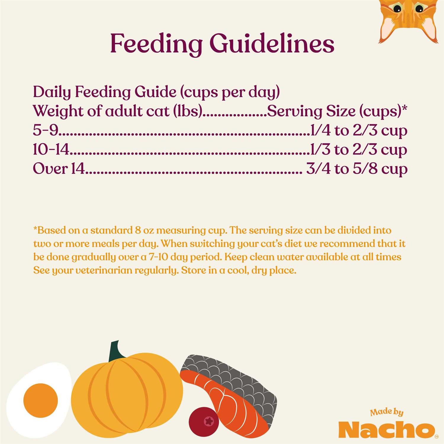 Made by Nacho Bone Broth Infused Sustainably Caught Salmon & Pumpkin Recipe Dry Cat Food