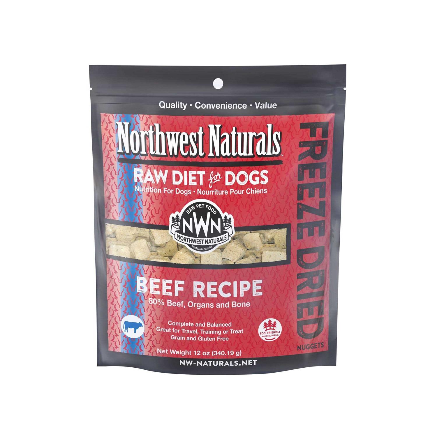 Northwest Naturals Freeze-Dried Nuggets Raw Dog Food