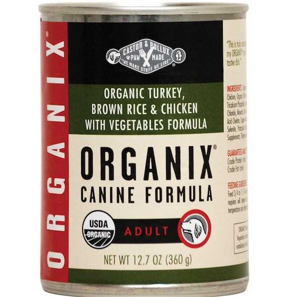 Castor & Pollux Organix Carved Turkey Canned Dog Food, 12.7-oz