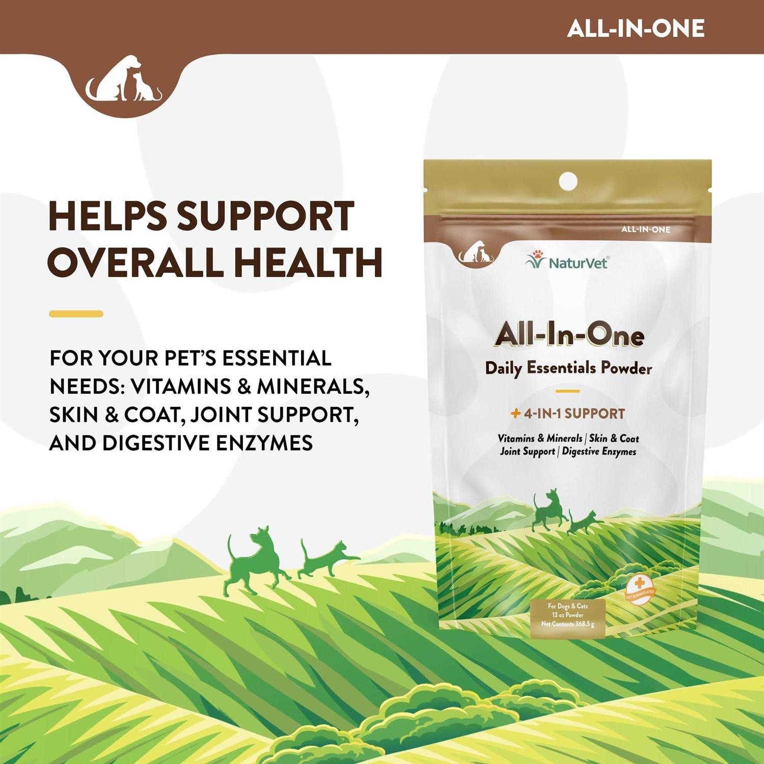 NaturVet All-in-One Supplement Powder