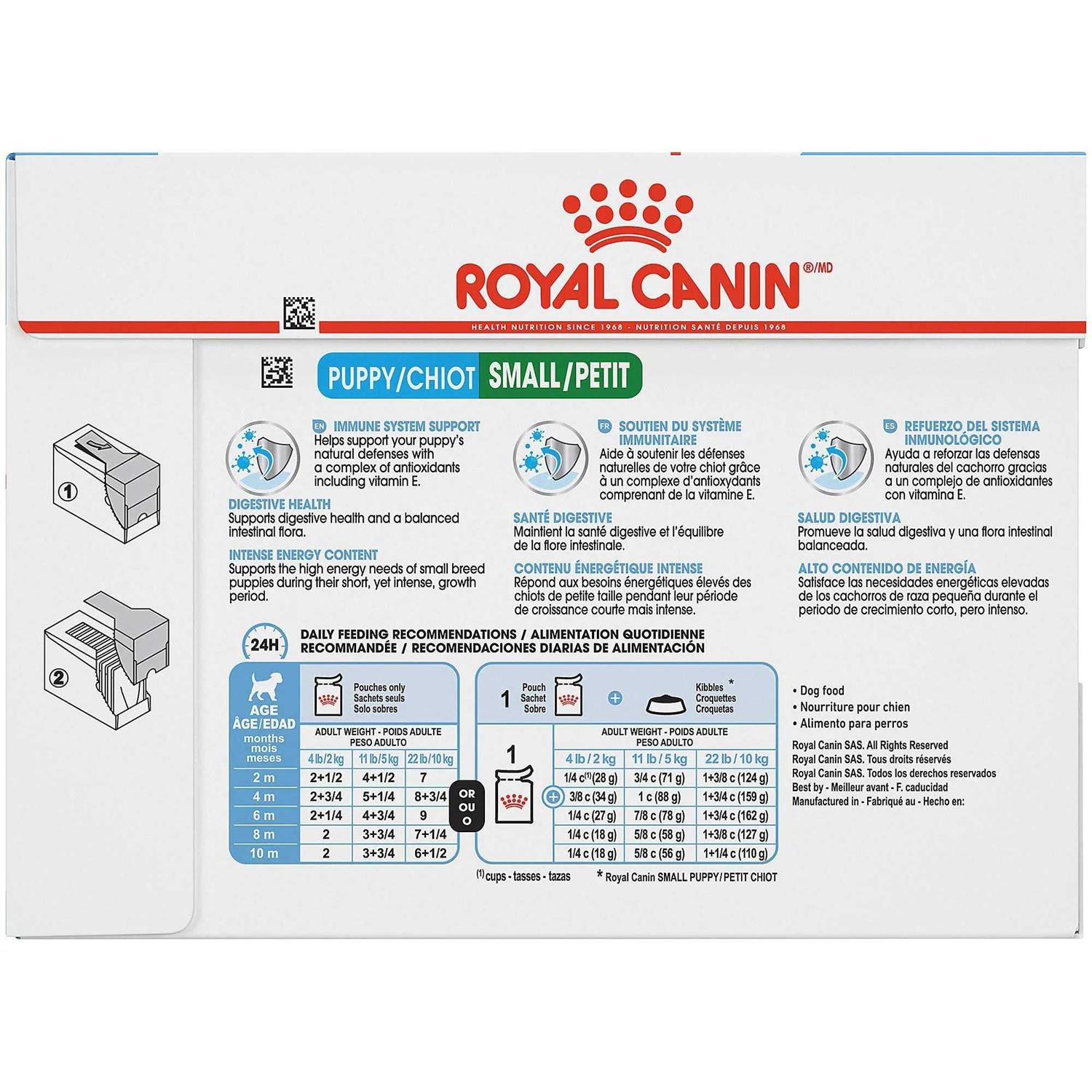 Royal Canin Size Health Nutrition Small Puppy Chunks in Gravy Wet Dog Food