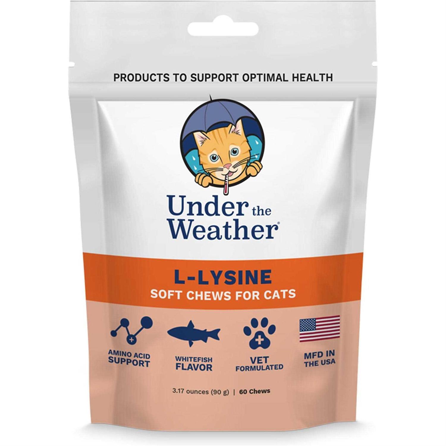 Under the Weather Cat Supplement L Lysine Soft Chews