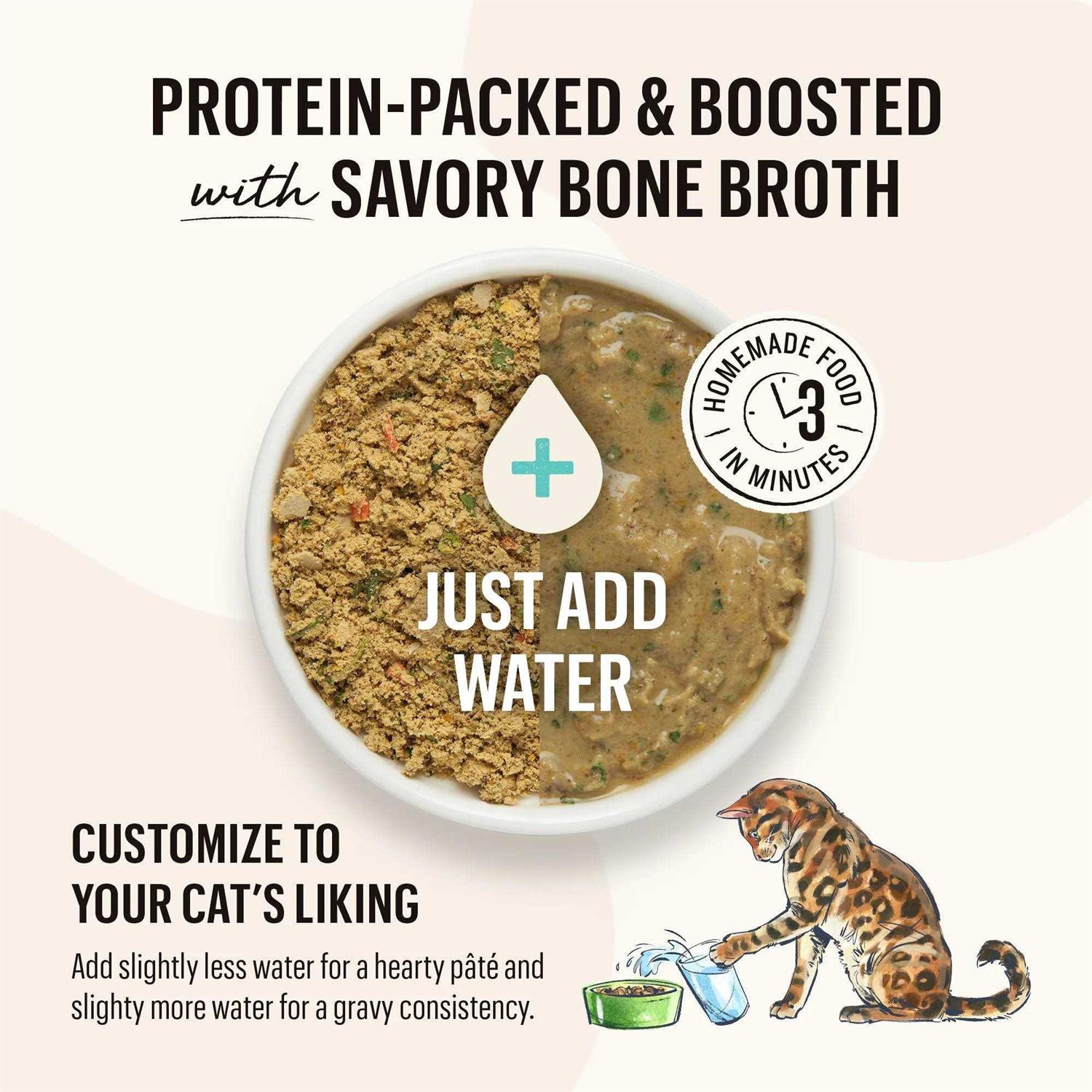 The Honest Kitchen Chicken & Fish Grain-Free Dehydrated Cat Food