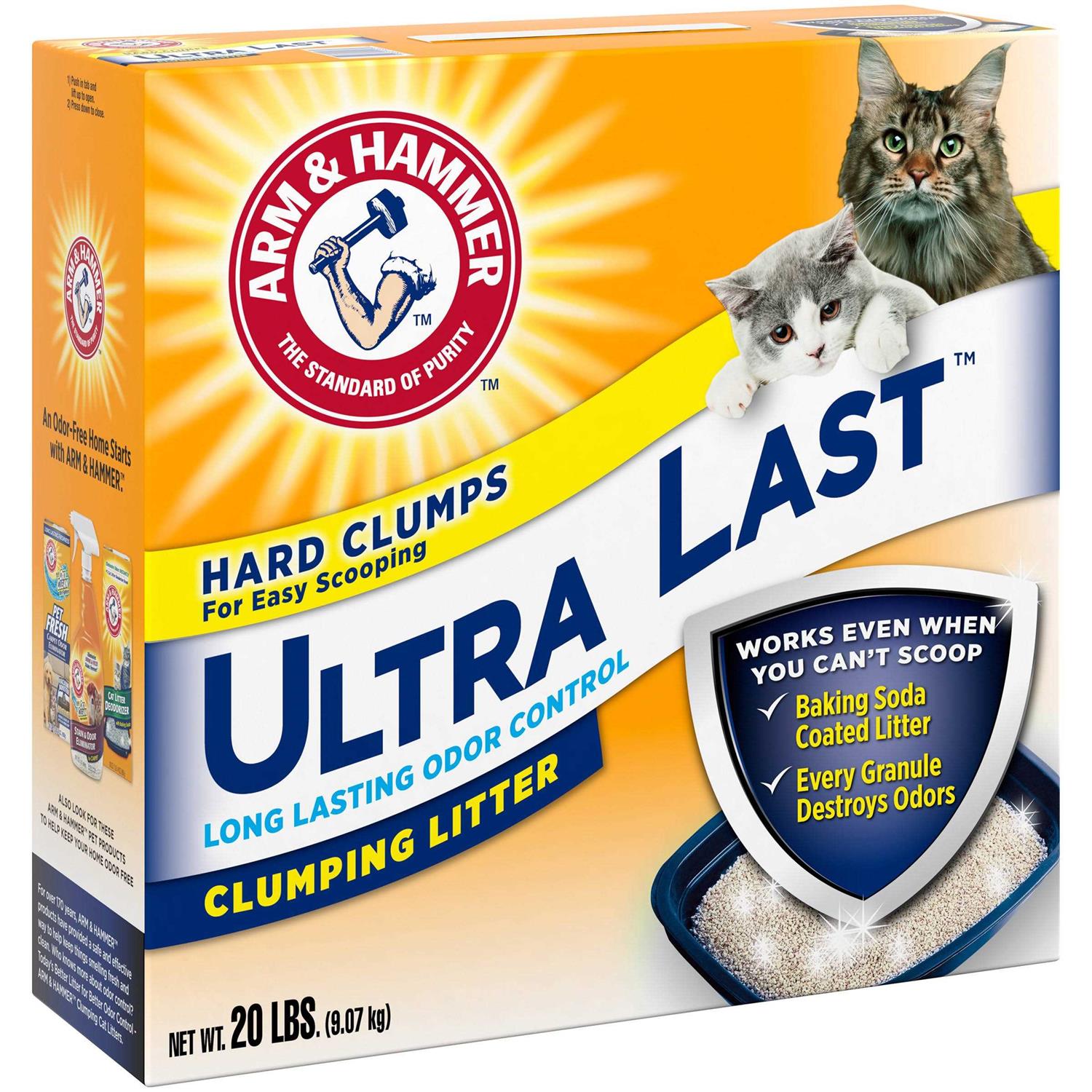 Arm & Hammer Ultra Last Clumping Litter