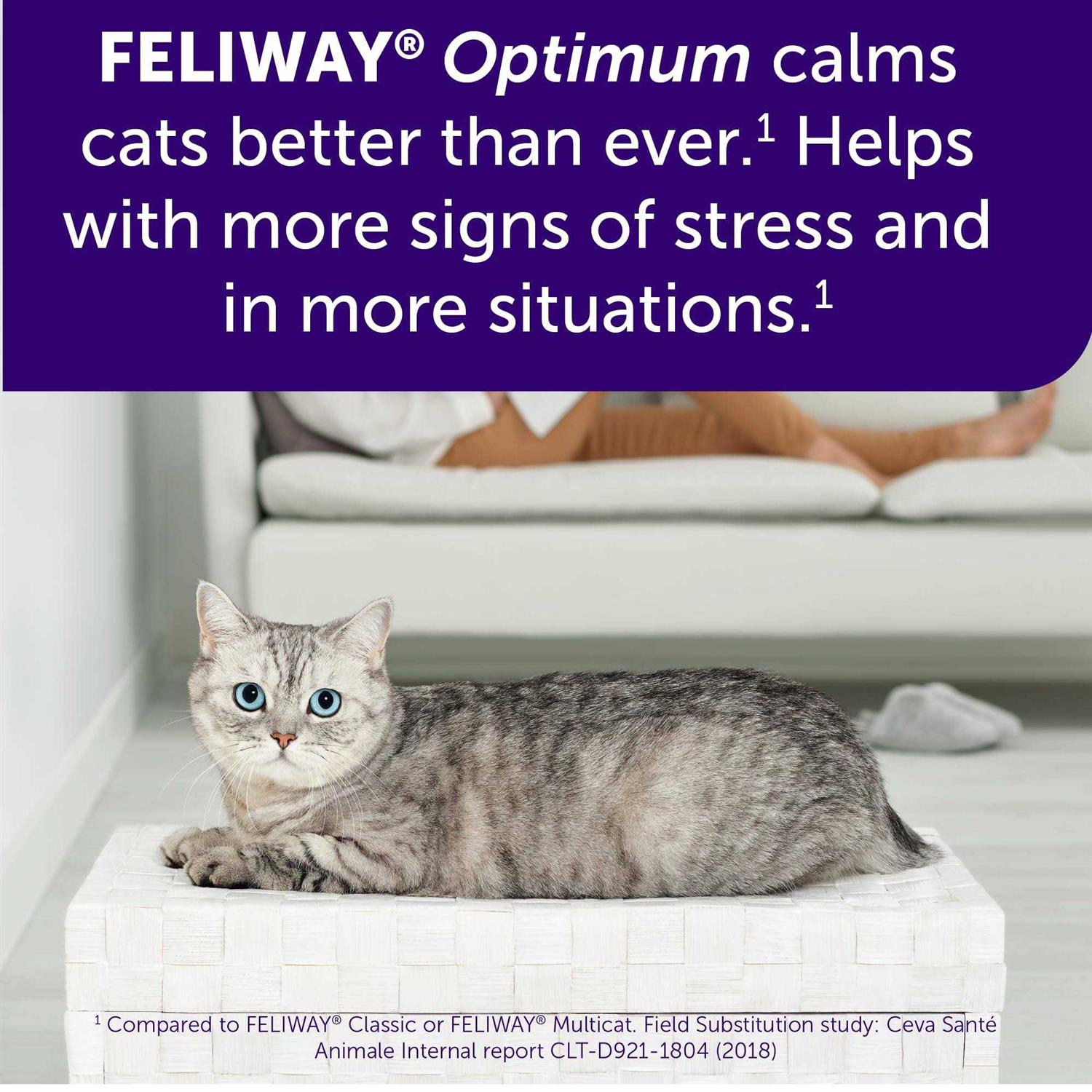 Feliway Optimum Enhanced Calming Diffuser Starter Kit