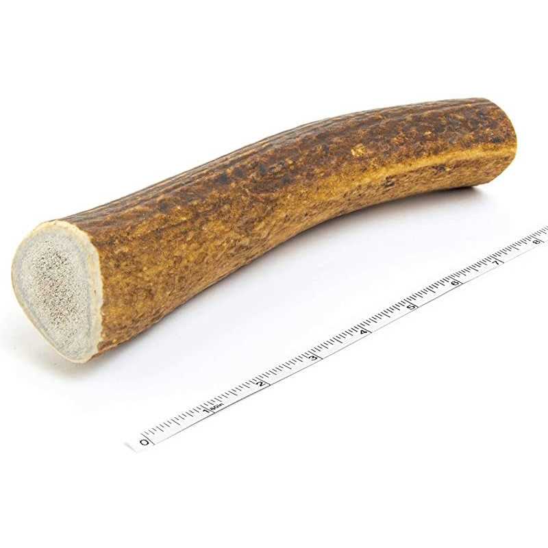 Devil Dog Pet Co Antler Dog Chew Premium Elk Antlers for Dogs Long Lasting Dog Bones for Aggressive Chewers
