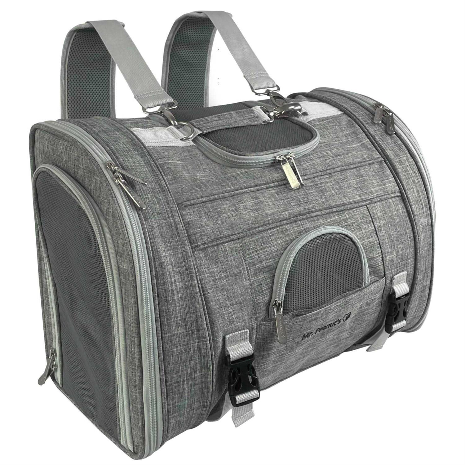 Mr. Peanut&s Monterey Series Convertible Backpack Airline Approved Pet Carrier