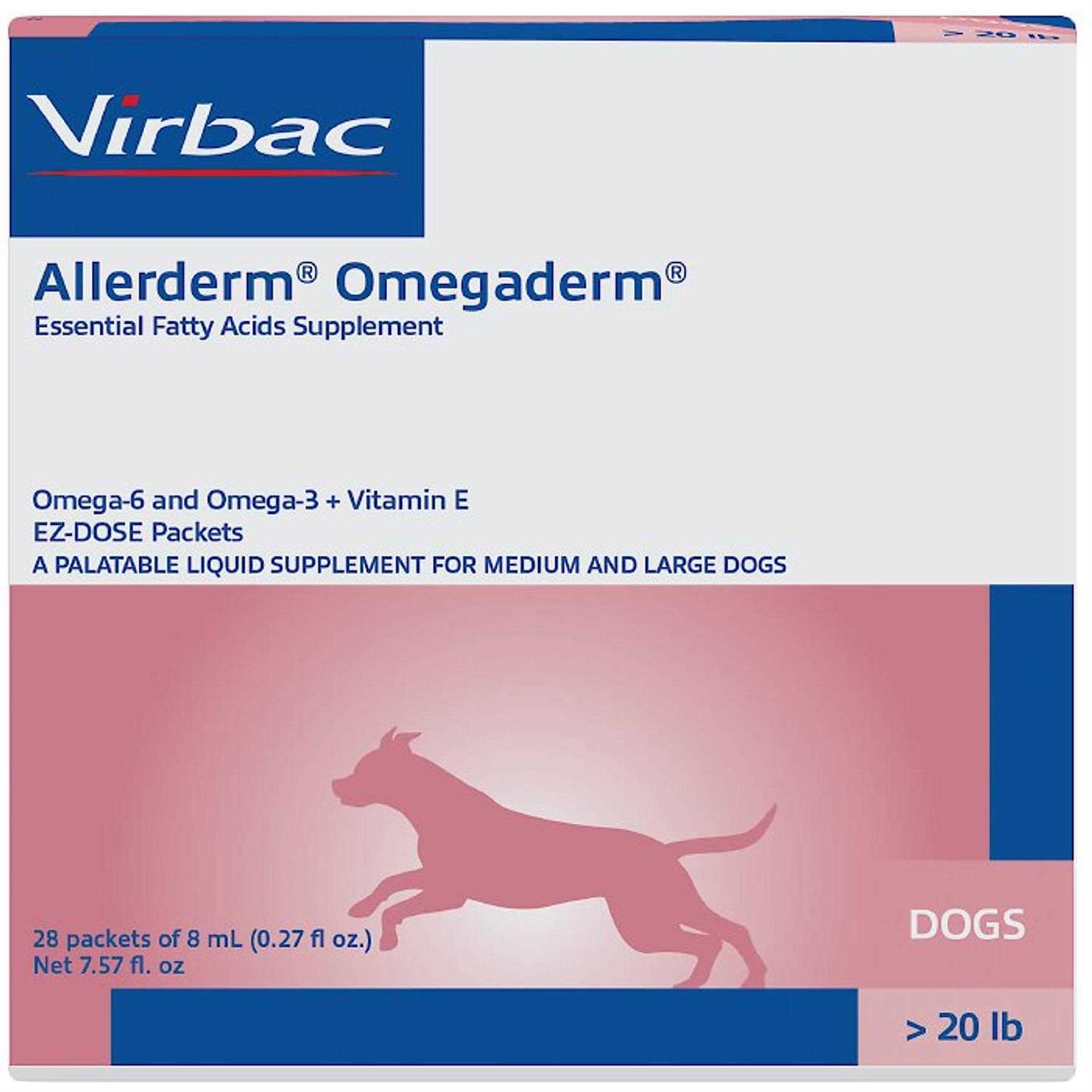 Allerderm Omegaderm EZ Dose for Large Dogs