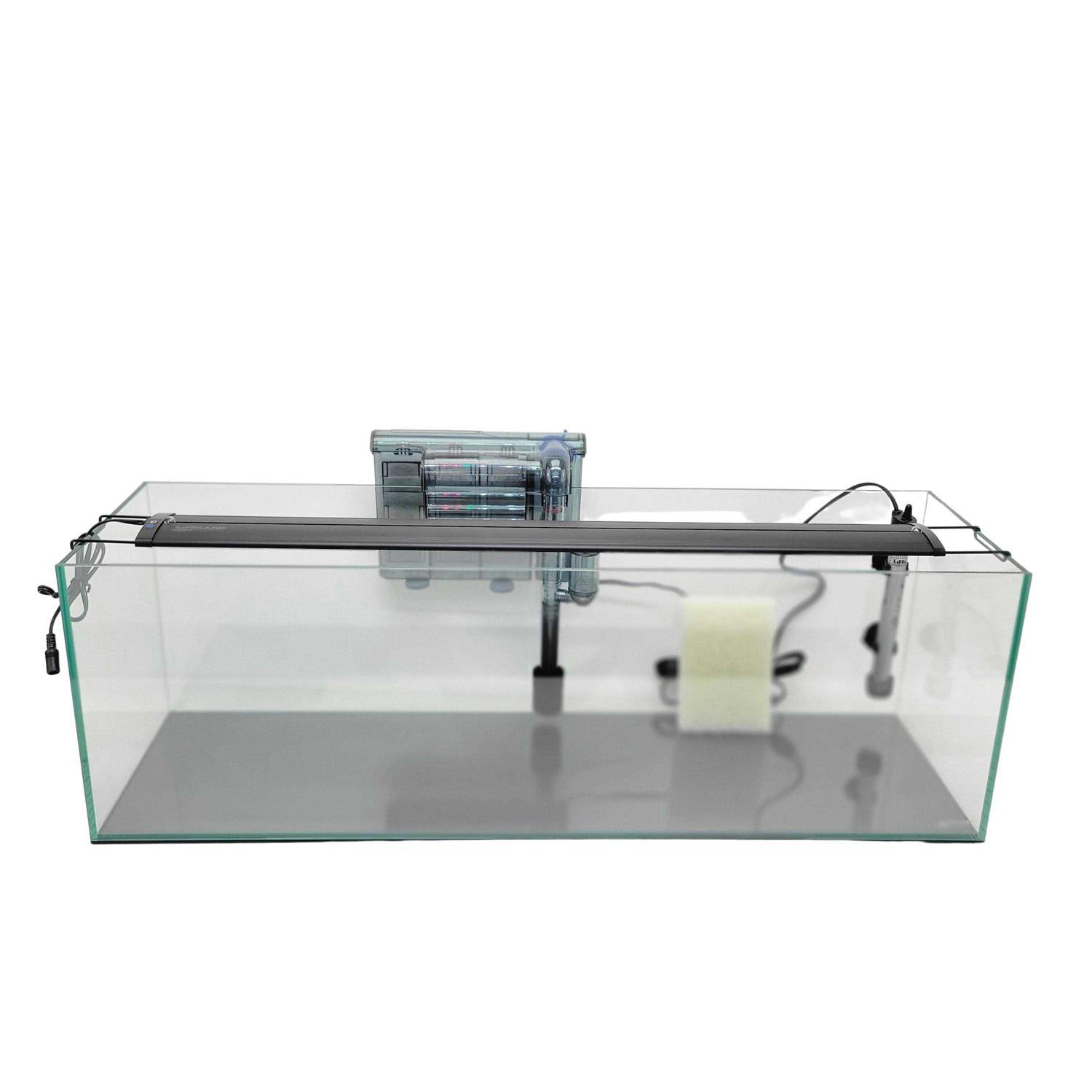 Lifegard Aquatics 16 Gallon Clear Glass Bookshelf Aquarium