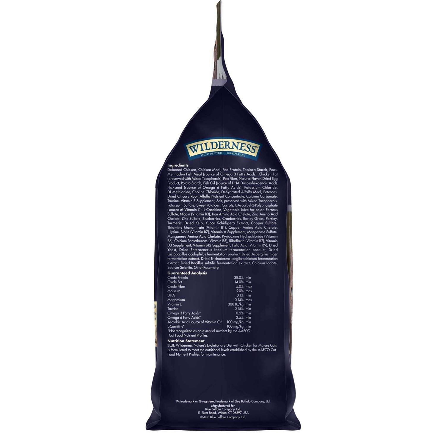 BLUE Wilderness Mature Cat Dry Food