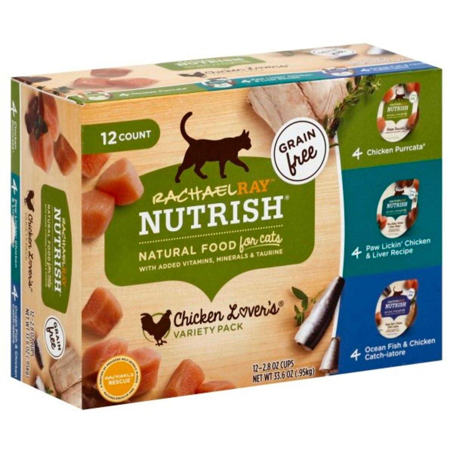 Rachael Ray Nutrish Variety Pack Wet Cat Food