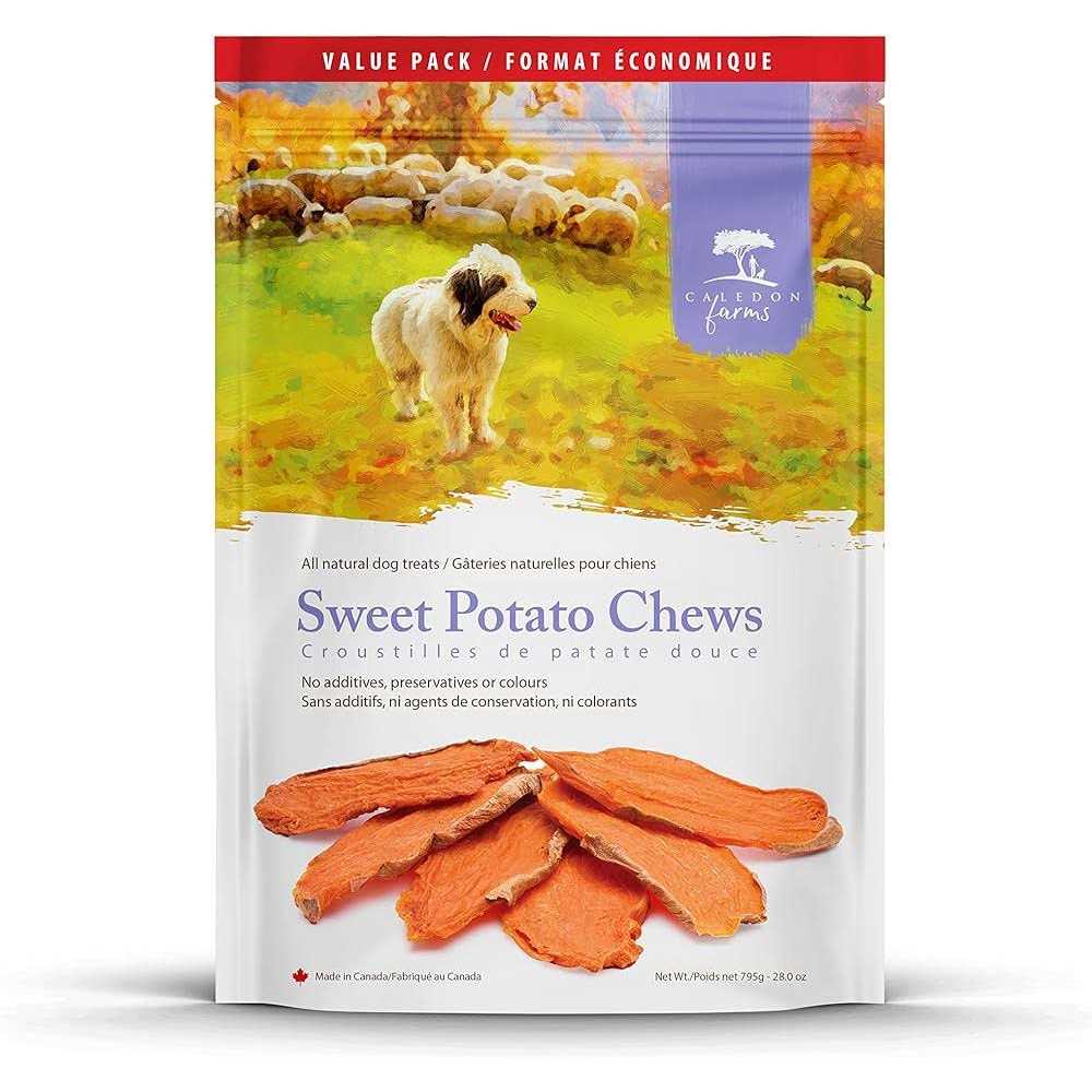 Caledon Farms Dog Treats Sweet Potato Chews
