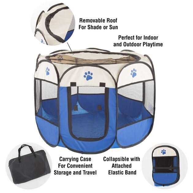 Pet Adobe Portable Pop-Up Pet Playpen