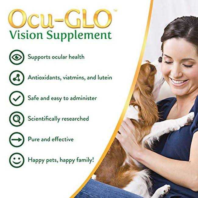 Ocu-GLO Vision Supplement Chewables for Small to Medium Dogs and Cats
