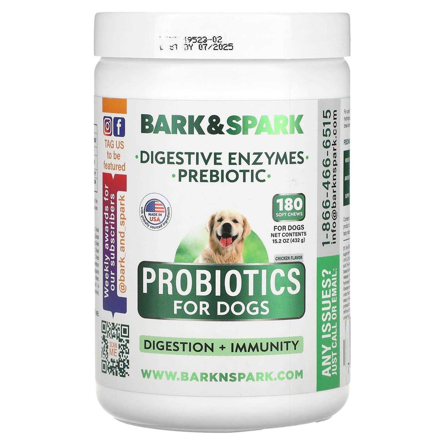 Bark&Spark Probiotics For Dogs