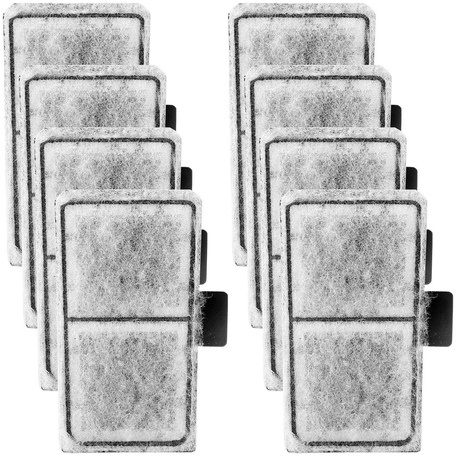 AQQA 8 Pack Aquarium Filter Cartridge Replacement Fish Tank Filter Cartridge Aquarium Internal Filter