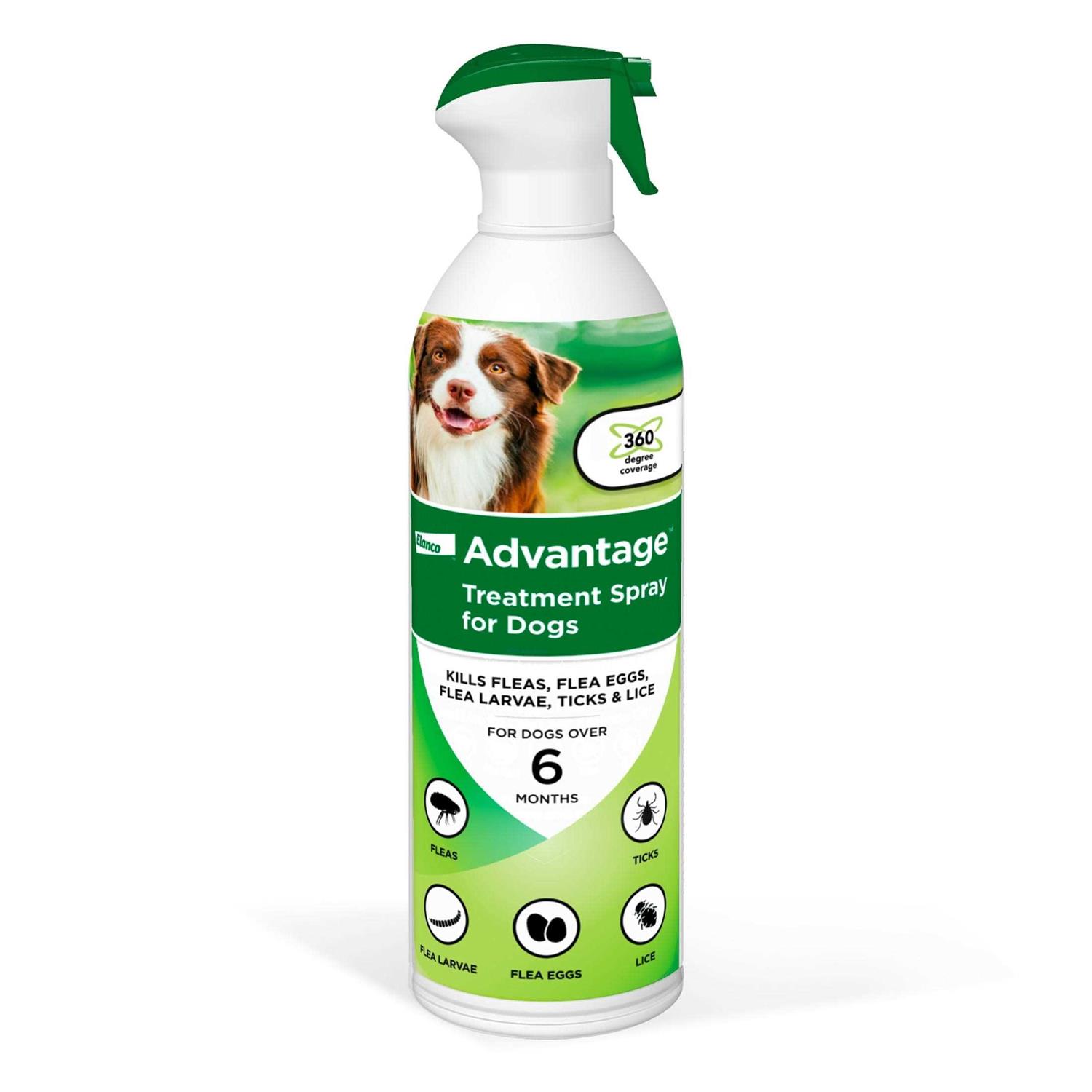 Advantage Flea & Tick Treatment Spray for Dogs