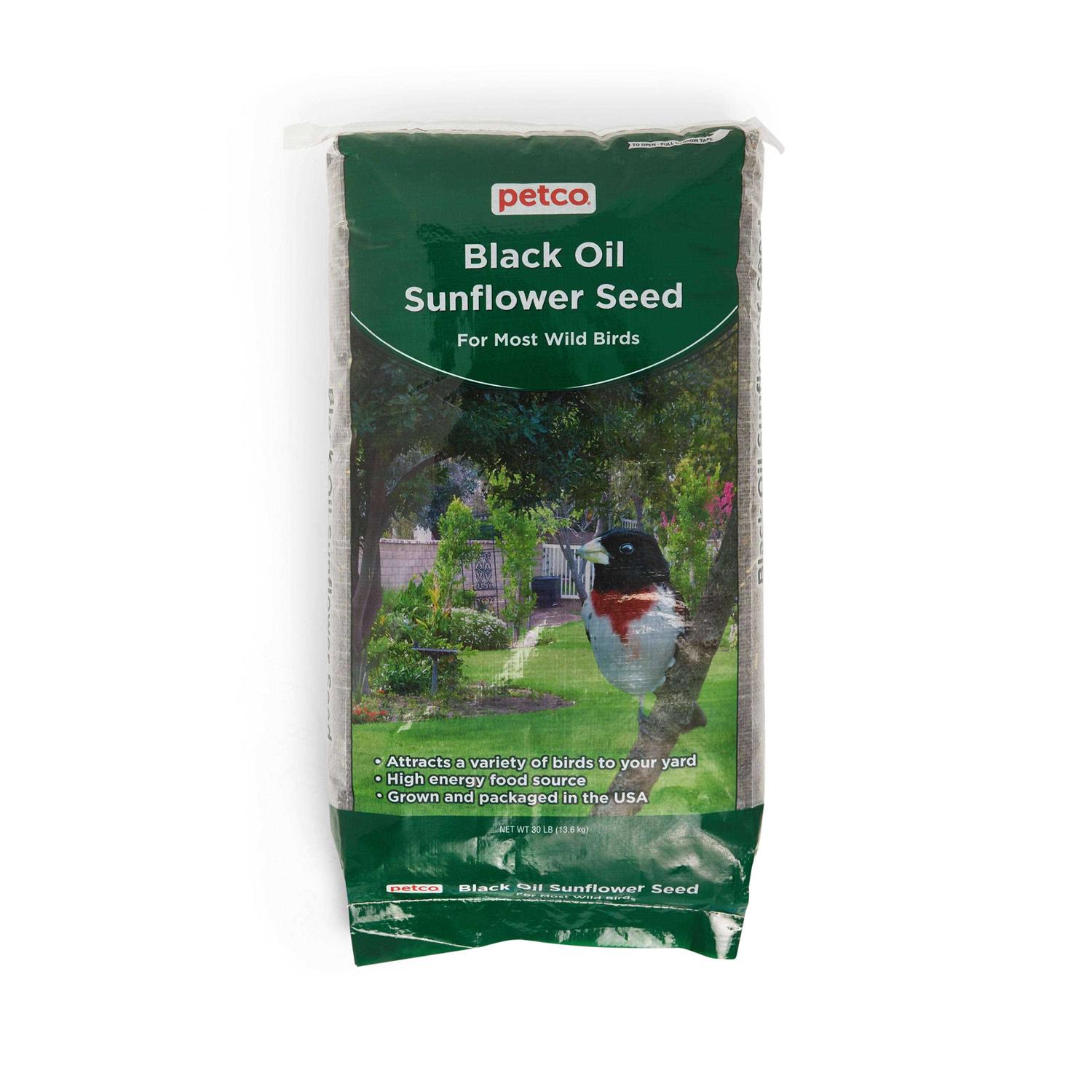 Petco Black Oil Sunflower Seed Wild Bird Food