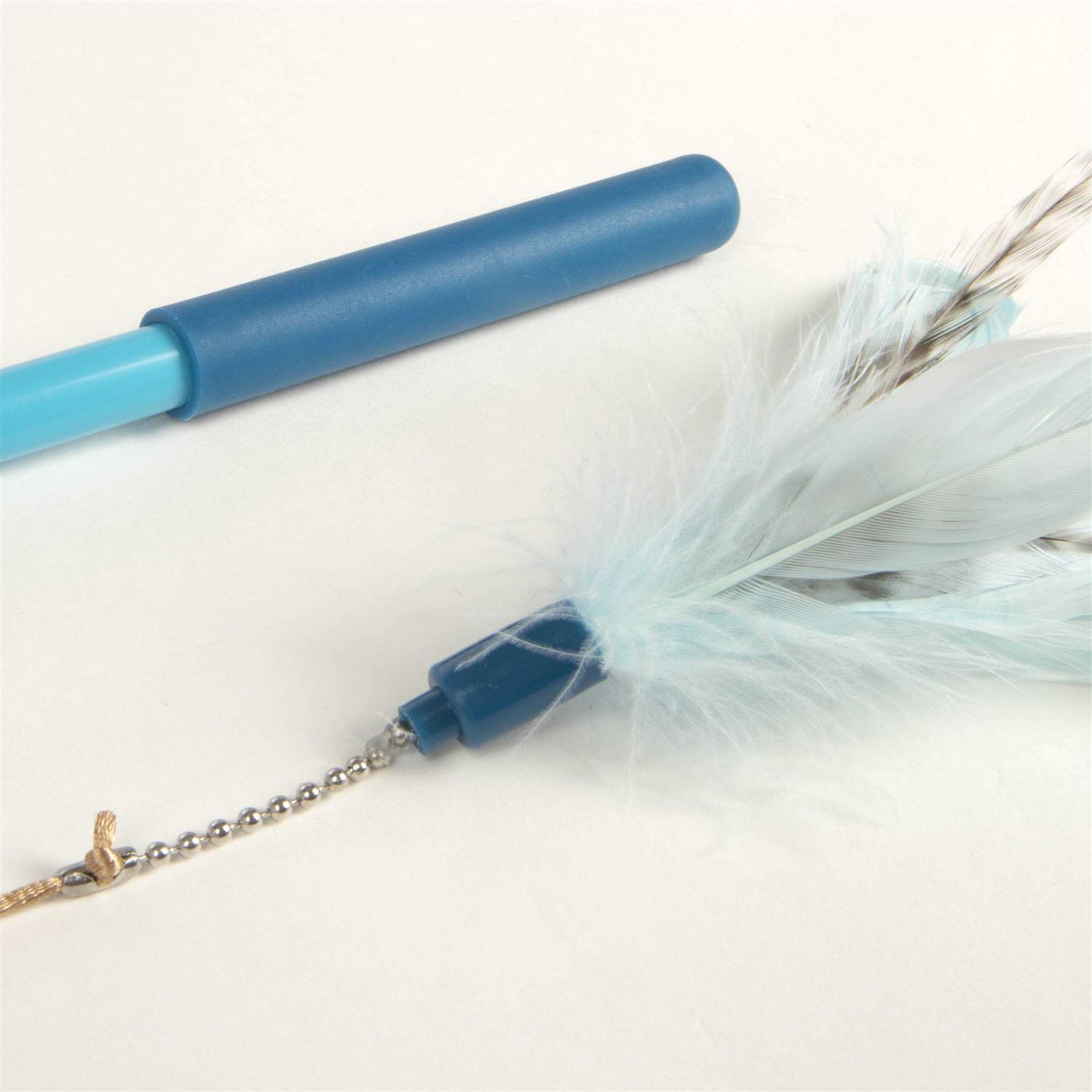 SmartyKat Frisky Flyer Wand Cat Toy