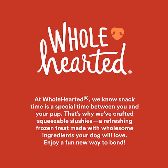 WholeHearted Chicken Slushy Squeezes Treats for Dogs