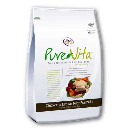 PureVita Chicken & Brown Rice Dry Dog Food