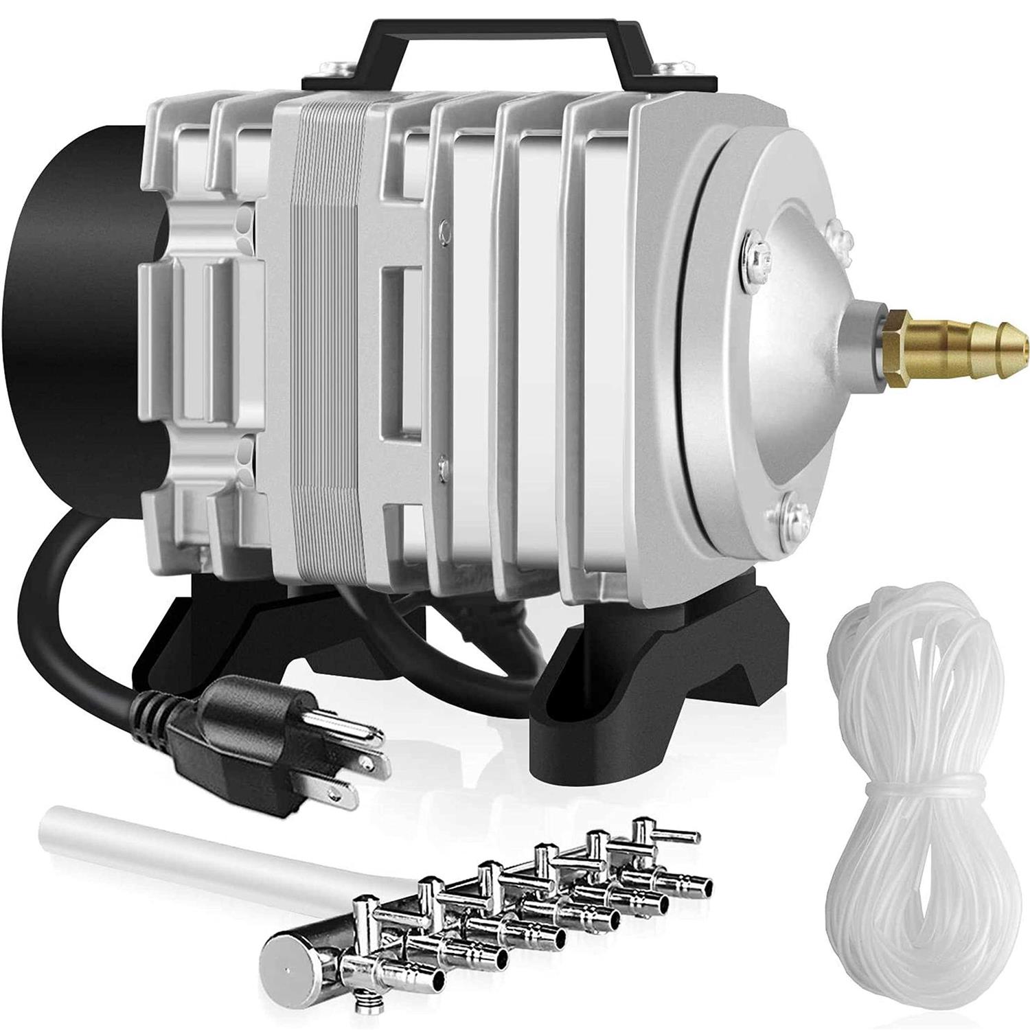 Simple Deluxe Commercial Air Pump for Aquarium and Hydroponic Systems