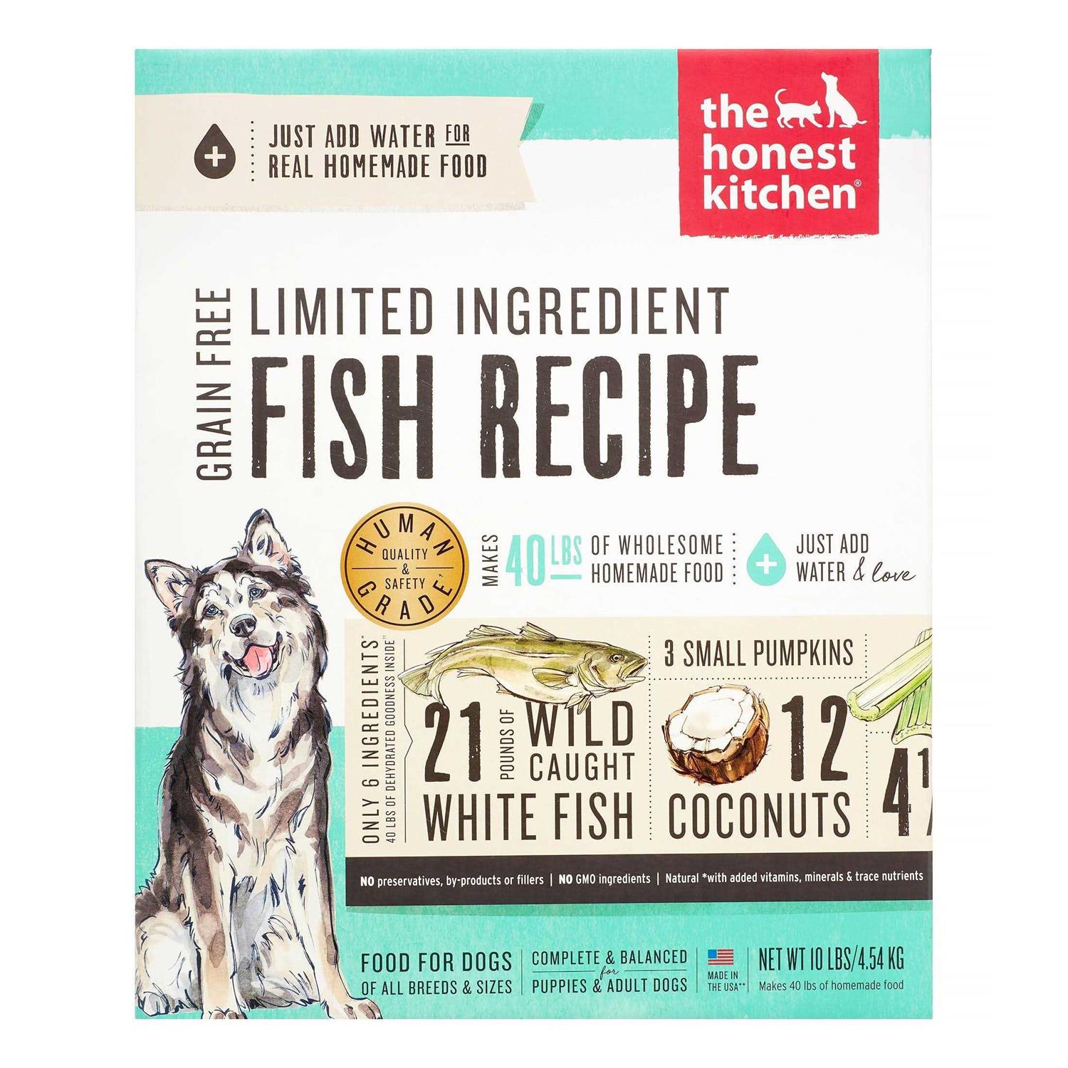 The Honest Kitchen Dehydrated Limited Ingredient Fish Dog Food