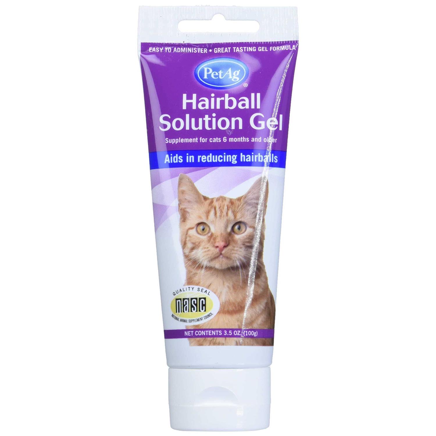 PetAg Hairball Solution Gel for Cats