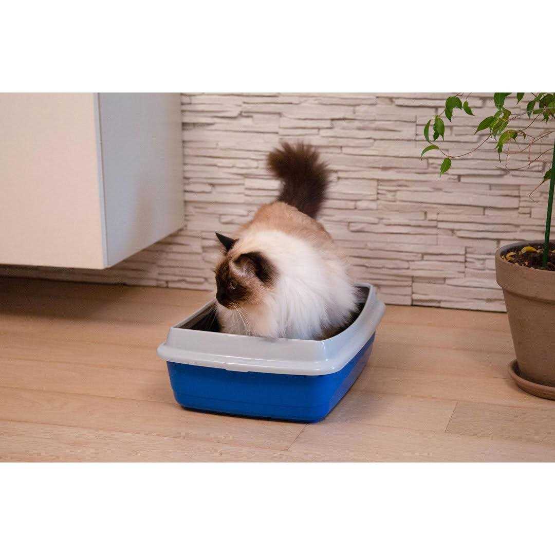 Ferplast Ariel Plus Litter Box with Litter Guard