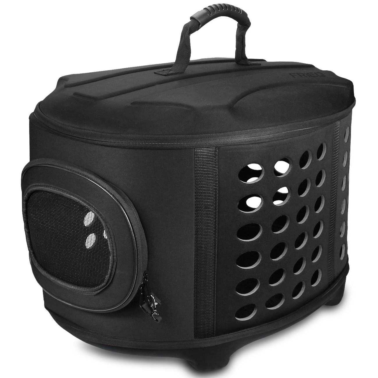 FRiEQ 23-Inch Large Hard Cover Pet Carrier
