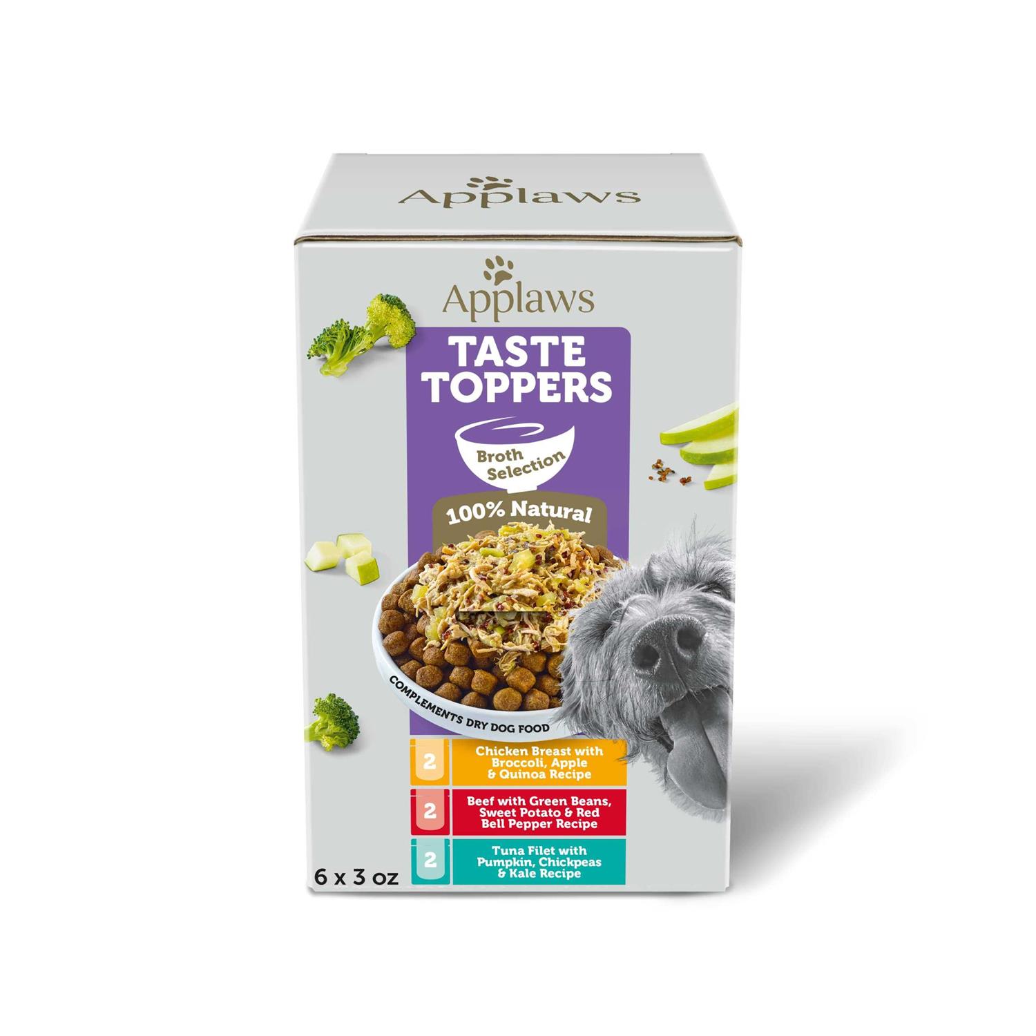 Applaws Taste Toppers Broth Selection Natural Wet Dog Food