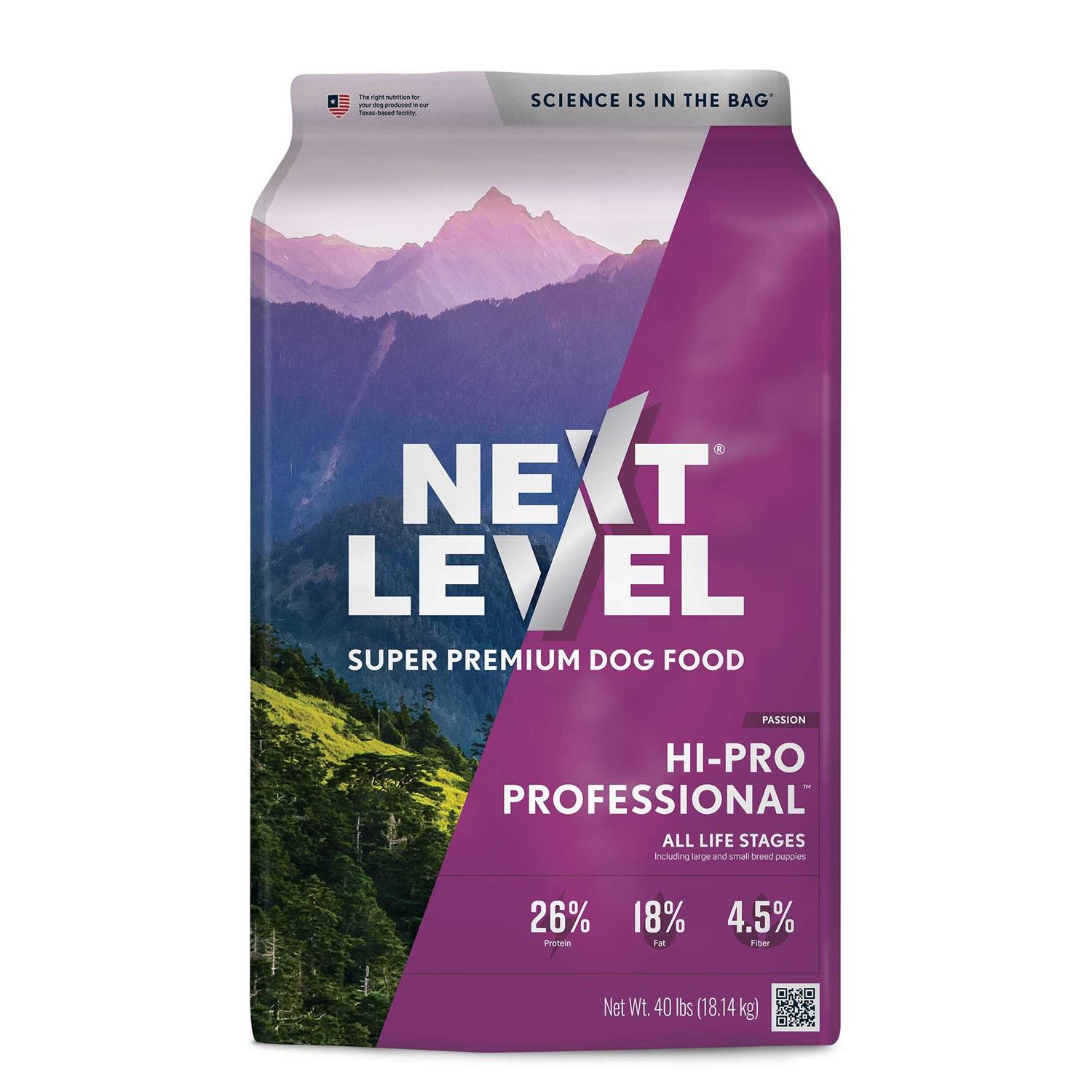 Next Level Hi Pro Professional Dry Dog Food