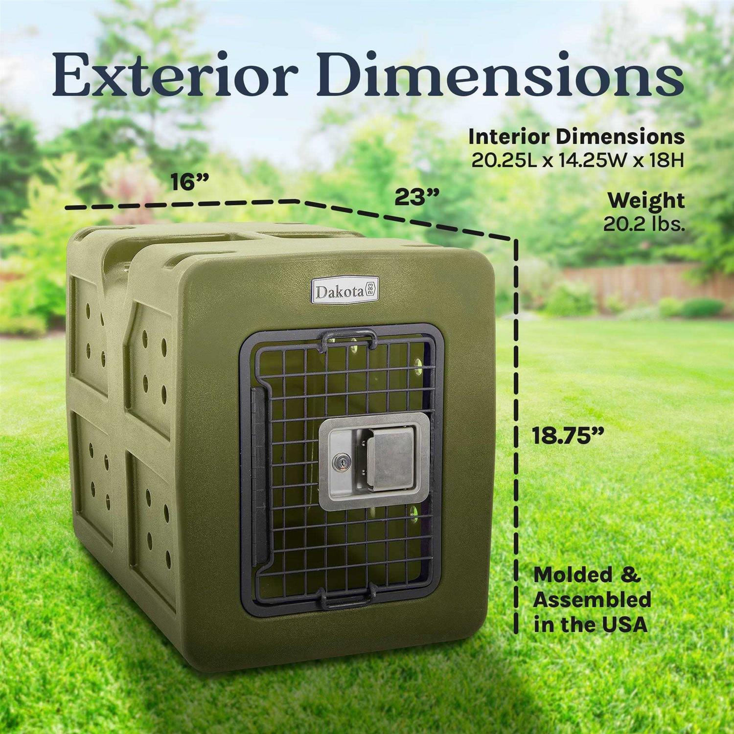 Dakota 283 G3 Framed Door Kennel