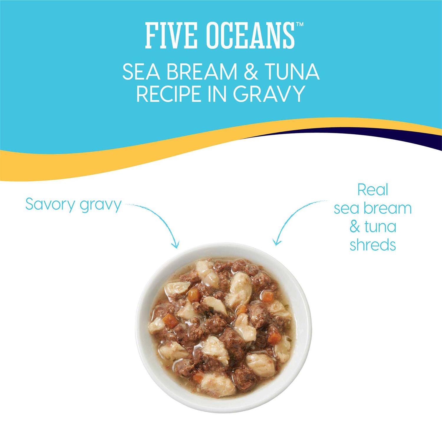 Solid Gold Canned Cat Food Five Oceans Tuna Recipe in Gravy