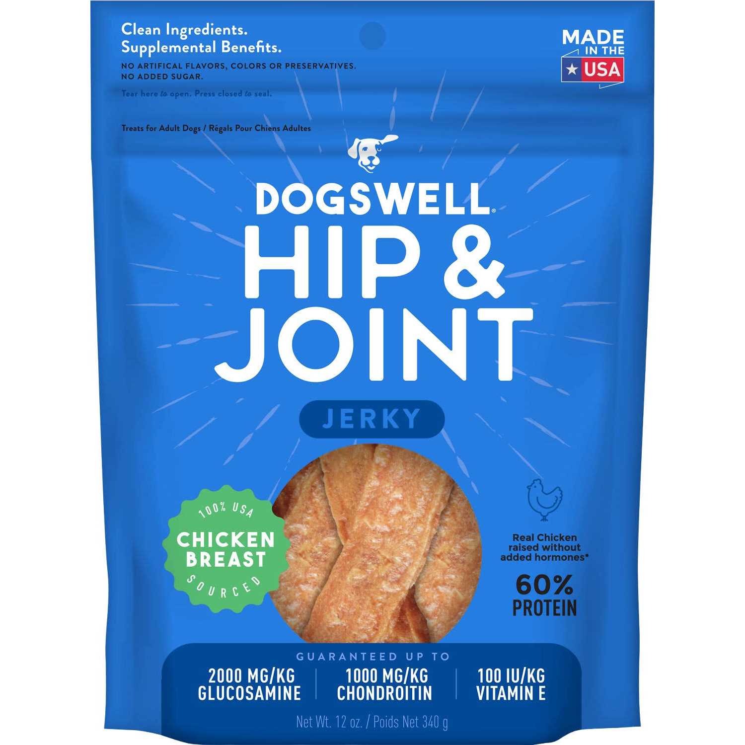Dogswell Dog Hip & Joint Jerky Chicken