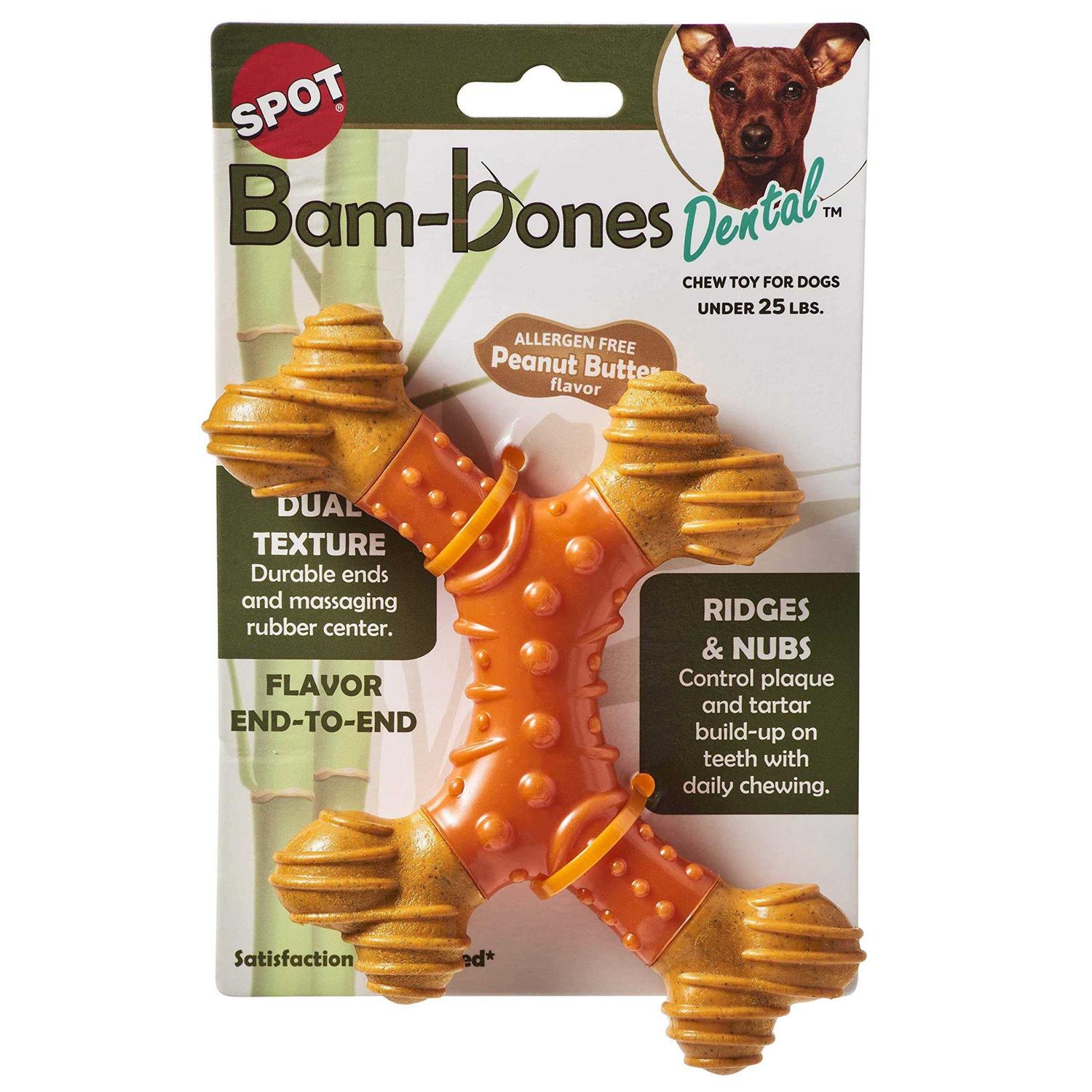 Ethical Spot Bambone Dental X Bone Peanut Butter