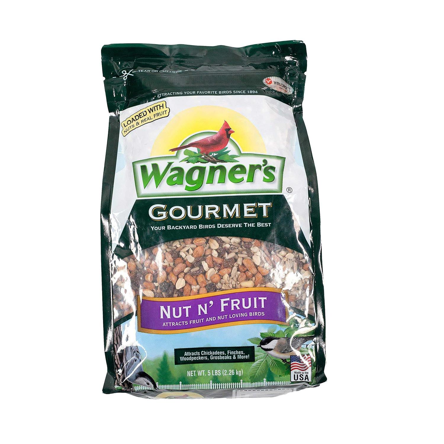 Wagner’s 82072 Gourmet Nut & Fruit Wild Bird Food