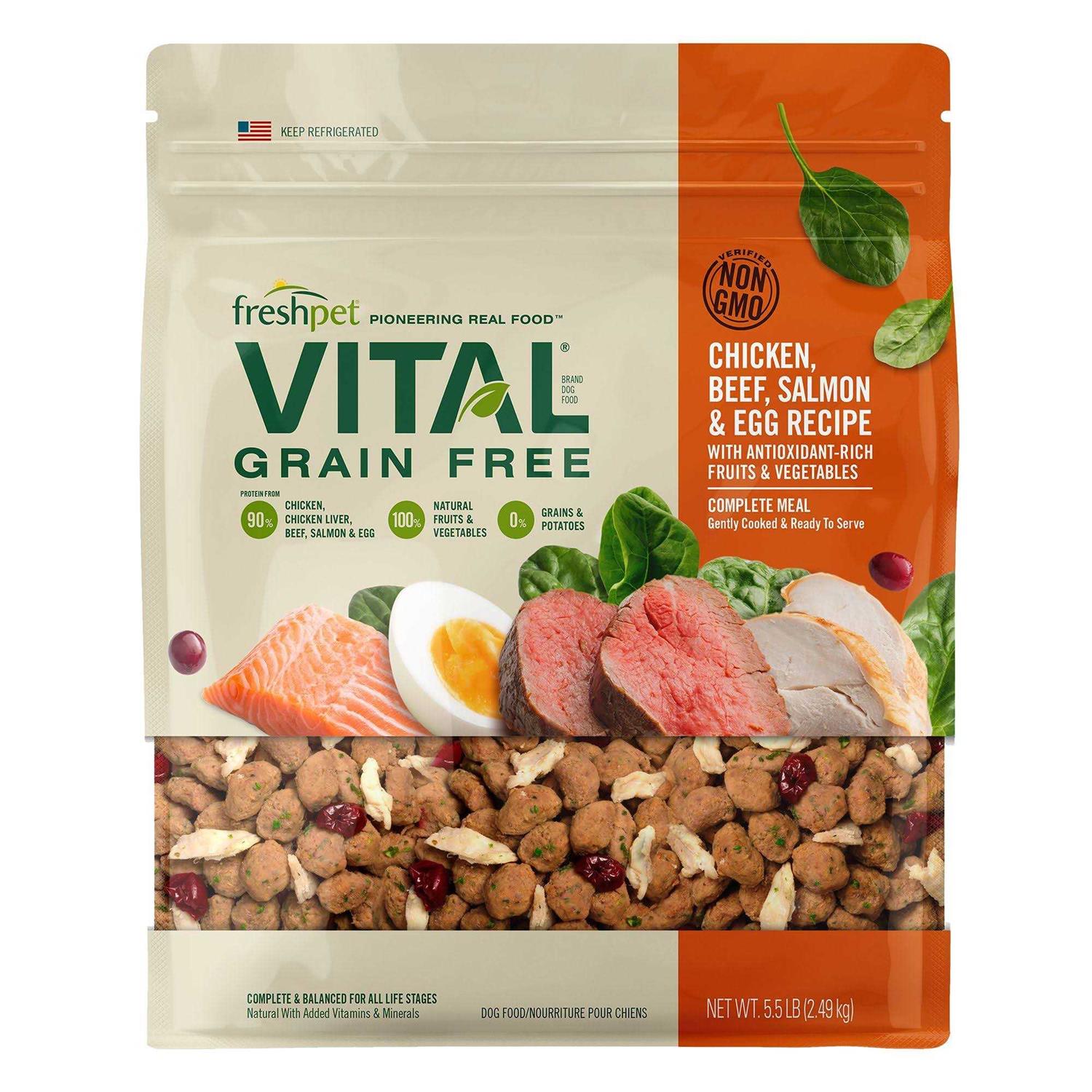 Freshpet Vital Complete Meals Grain-Free Chicken